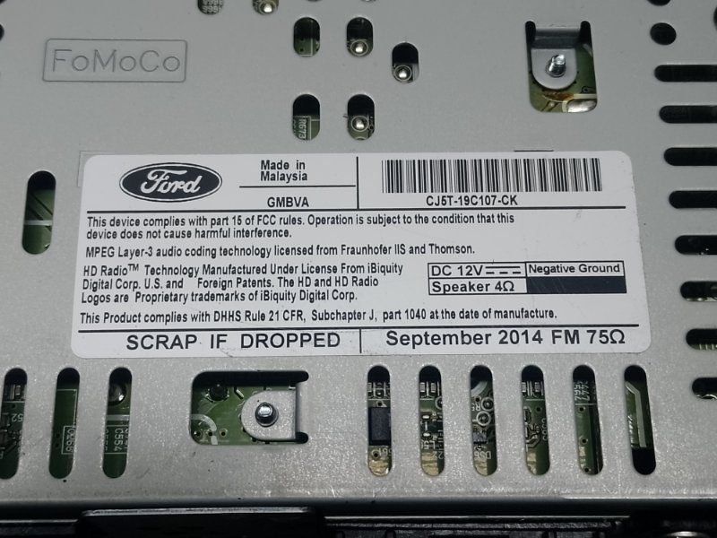 Магнитола ESCAPE 12-19