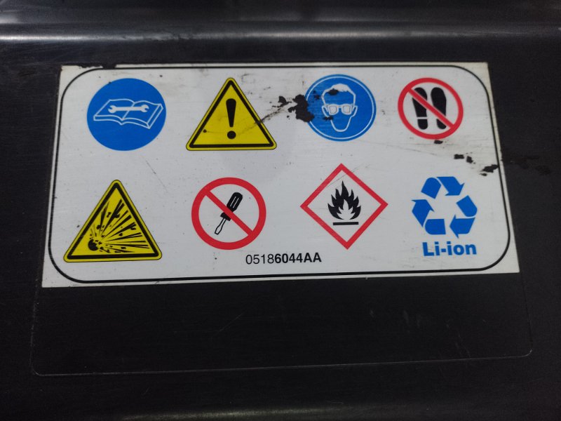 Батарея высоковольтная 500 (312/FF) 07-19 2016 ELECTRIC Батарея высоковольтная 500 (312/FF) 07-19 2016 ELECTRIC