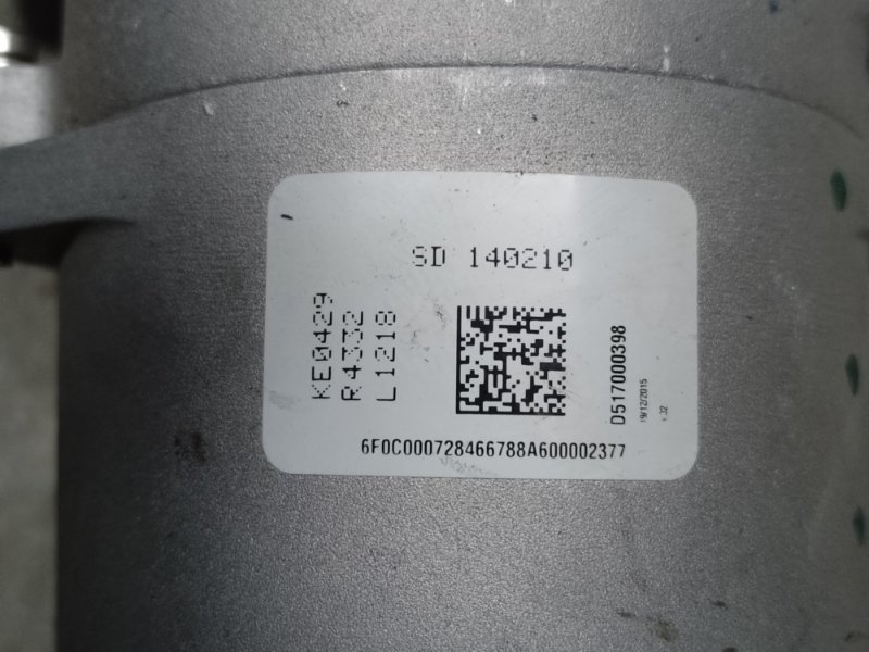 Электроусилитель рулевого управления 500 (312/FF) 07-19 2016 ELECTRIC