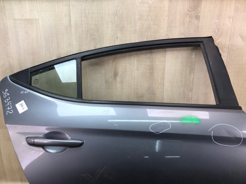 Дверь задняя правая ELANTRA AD 16- 2019 2.0 G4NH Дверь задняя правая ELANTRA AD 16- 2019 2.0 G4NH
