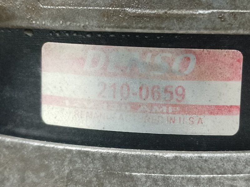 Генератор ES350 06-12 2007 3.5 2GR-FE Генератор ES350 06-12 2007 3.5 2GR-FE