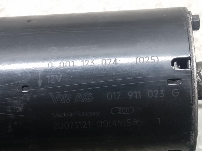 Стартер Q7 05-15 2008 3.6 V6 BHK Стартер Q7 05-15 2008 3.6 V6 BHK