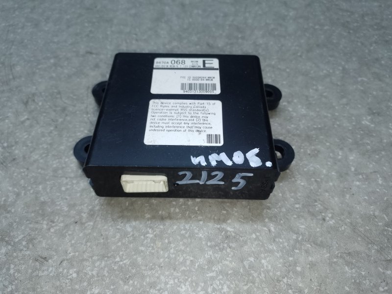 Запчасть блок иммобилайзера MITSUBISHI ASX / OUTLANDER SPORT 10-21 2.0 4B11 8670A068 Б/У Блок иммобилайзера MITSUBISHI ASX / OUTLANDER SPORT 10-21 2.0 4B11 8670A068 Б/У