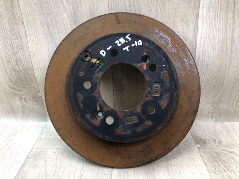 Запчасть тормозной диск задний HYUNDAI SONATA YF 10-14 2012 2.4 G4KJ 584113Q000 Б/У Тормозной диск задний HYUNDAI SONATA YF 10-14 2012 2.4 G4KJ 584113Q000 Б/У