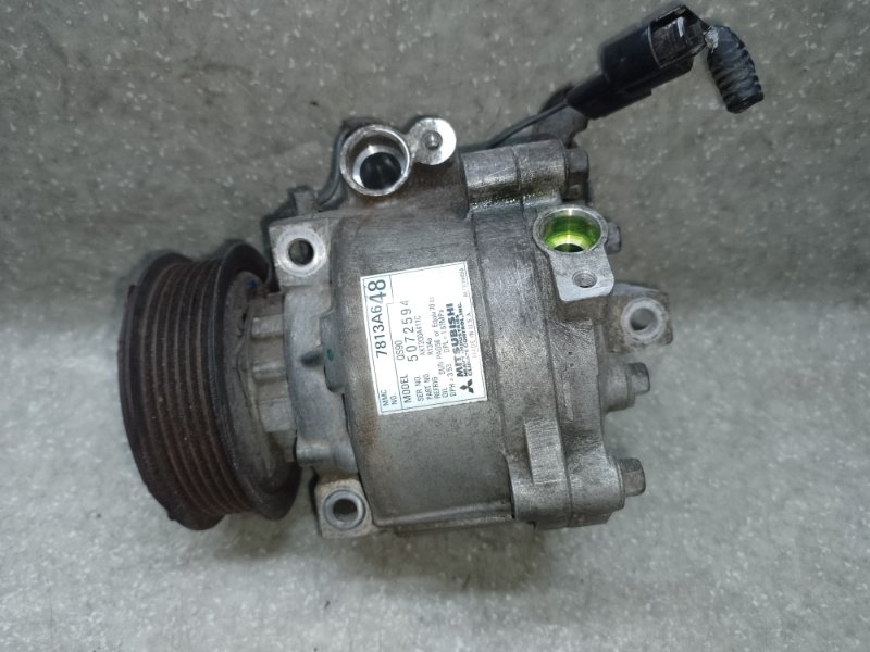 Запчасть компрессор кондиционера MITSUBISHI ASX / OUTLANDER SPORT 10-21 2.0 4B11 7813A648 Б/У Компрессор кондиционера MITSUBISHI ASX / OUTLANDER SPORT 10-21 2.0 4B11 7813A648 Б/У