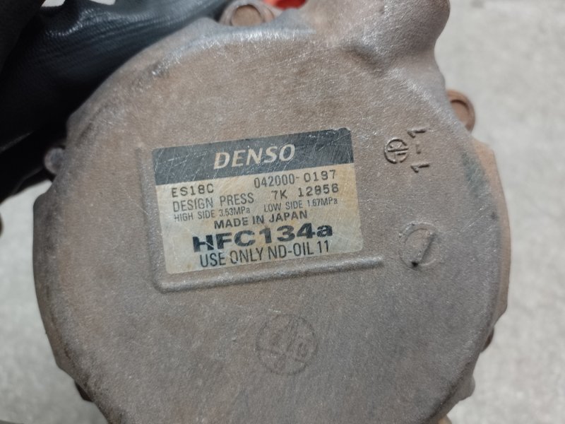 Компрессор кондиционера PRIUS - 20 03-11 2008 1.5 1NZ-FXE Компрессор кондиционера PRIUS - 20 03-11 2008 1.5 1NZ-FXE