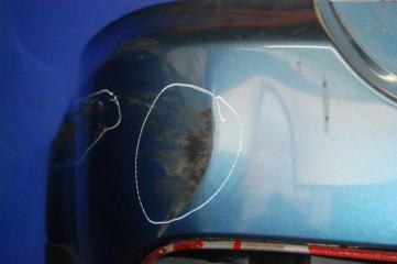 Бампер задний TRIBECA B10 07-13