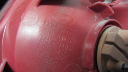 Фонарь наружный задний левый SANTA FE (CM) 05-12 2007 Внедорожник 3.3