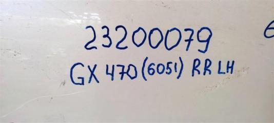 Дверь задняя левая GX470 02-09 2004 Внедорожник 4.7