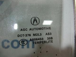 Стекло двери заднее левое RDX 12-19 2013 Внедорожник 3.5