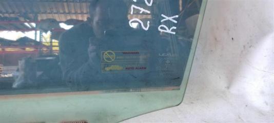 Стекло двери переднее левое RX300/330/350/400 03-09