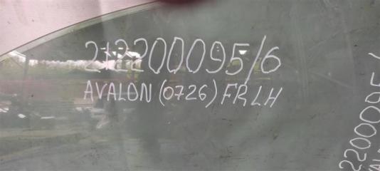 Стекло двери переднее левое AVALON 05-12 2007 GSX30 3.5 2GR-FE