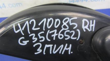 Зеркало правое G25/G35/G37/Q40 06-14