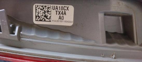 Фонарь внутренний задний правый RDX 12-19 2013 Внедорожник 3.5