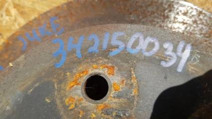 Тормозной диск задний JUKE 10-19 2012 Внедорожник 1.6 MR16DDT