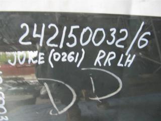 Стекло двери заднее левое JUKE 10-19 2012 Внедорожник 1.6 MR16DDT