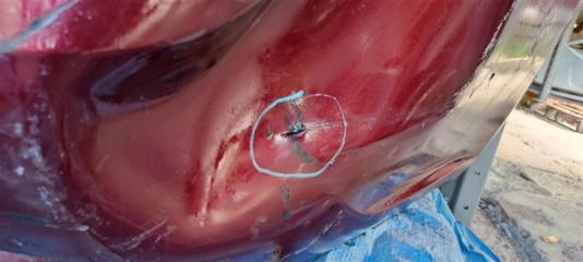 Бампер задний AVALON 13-18 GSX40