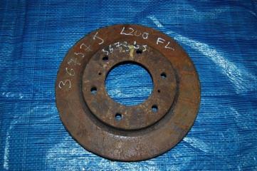 Фото запчасти тормозной диск передний MITSUBISHI L200 06-14 Б/У запчасть Запчасть тормозной диск передний MITSUBISHI L200 06-14