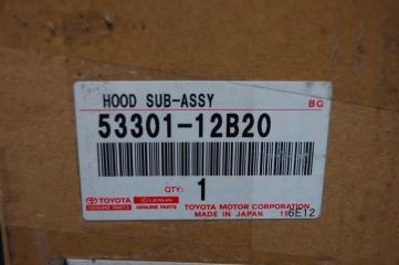 Капот TOYOTA COROLLA E16 13-