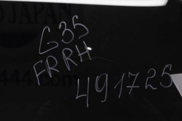 Стекло двери переднее правое G35 03-07