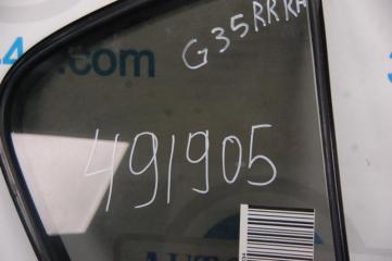 Стекло двери глухое заднее правое G25/G35/G37/Q40 06-14