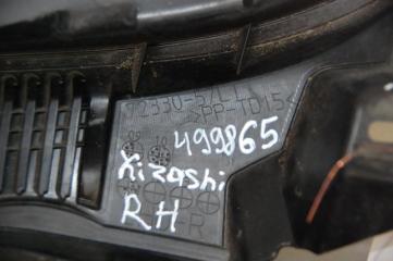 Пластик под лобовое стекло / Жабо правый KIZASHI 09-14