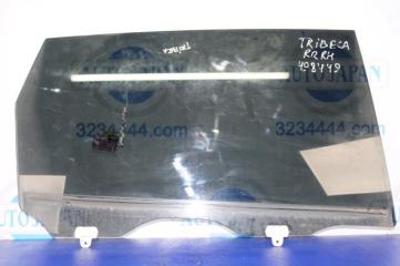 Стекло двери заднее правое TRIBECA B9 05-07