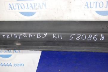 Накладка порога наружная правая TRIBECA B9 05-07