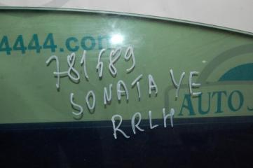 Стекло двери заднее левое SONATA YF 10-14