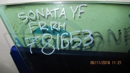 Стекло двери переднее правое SONATA YF 10-14