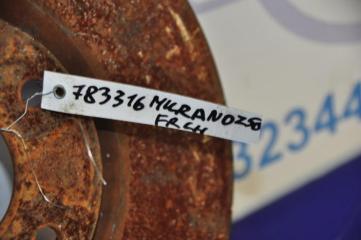 Тормозной диск передний MURANO Z50 02-07