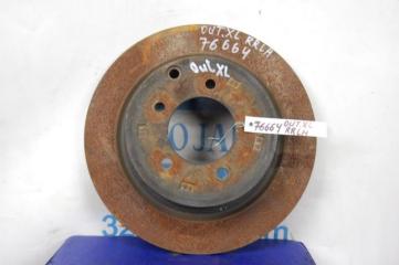Тормозной диск задний MITSUBISHI OUTLANDER XL 05-13 Б/У Тормозной диск задний MITSUBISHI OUTLANDER XL 05-13