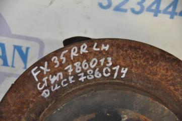 Тормозной диск задний FX S50 03-08