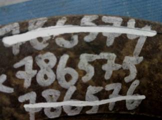 Тормозной диск задний IMPREZA 00-07 GD/GG