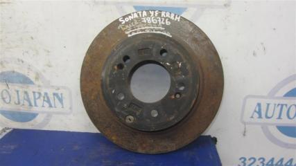 Тормозной диск задний HYUNDAI SONATA YF 10-14