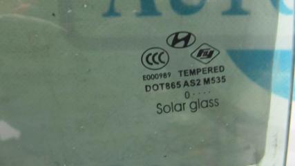 Стекло двери заднее левое HYUNDAI SONATA YF 10-14 Седан 2.4
