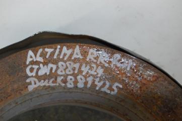 Ступица задняя правая ALTIMA L32 07-12 2008 VQ25DE 4Cyl