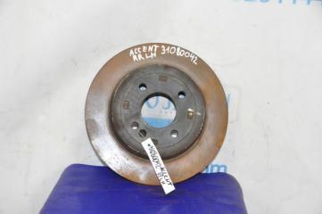 Тормозной диск задний HYUNDAI ACCENT RB 10- 2012