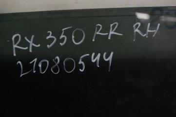 Стекло двери заднее правое RX300/330/350/400 03-09