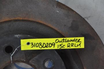 Тормозной диск задний OUTLANDER GF 12- 2014 Внедорожник 2.4