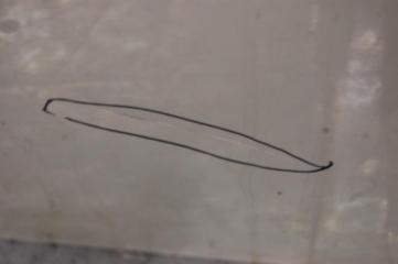 Дверь задняя левая GALANT 03-12