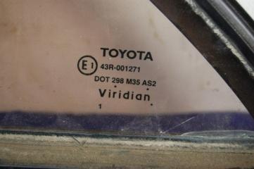 Стекло двери глухое заднее левое TOYOTA CAMRY 40 06-11