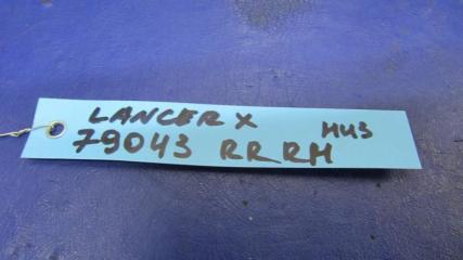 Петля двери нижняя задняя левая MITSUBISHI LANCER X 10 07-15