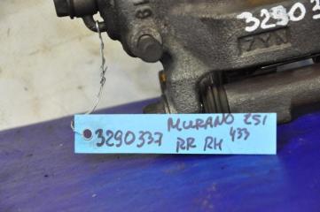 Суппорт тормозной задний правый MURANO Z51 07-14 2007 Внедорожник 3.5