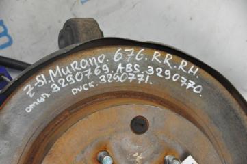 Тормозной диск задний MURANO Z50 02-07 2006 Внедорожник 3.5