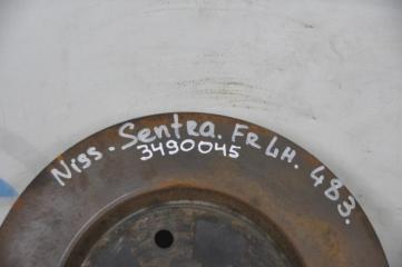 Тормозной диск передний SENTRA B17 12-21 2016 Седан 1.8