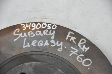 Тормозной диск передний LEGACY 09-15 BM 2013 Седан 2.5 FB25B
