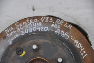 Тормозной диск задний SENTRA B17 12-21 2016 Седан 1.8