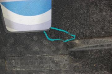 Наполнитель бампера задний SONATA YF 10-14 2010 Седан 2.4