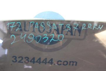 Стекло двери заднее правое PASSAT B7 11-15 2013 A32 2.5 CBUA